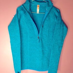 - Lucy Activewear half zip pullover blue